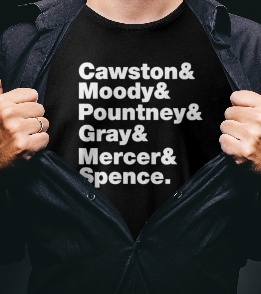 Cawston Moody Pountney Gray Mercer Spence T-Shirt