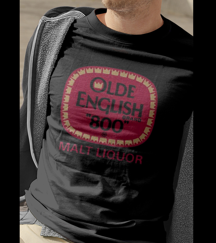 Olde English 800 Brand Malt Liquor T-Shirt