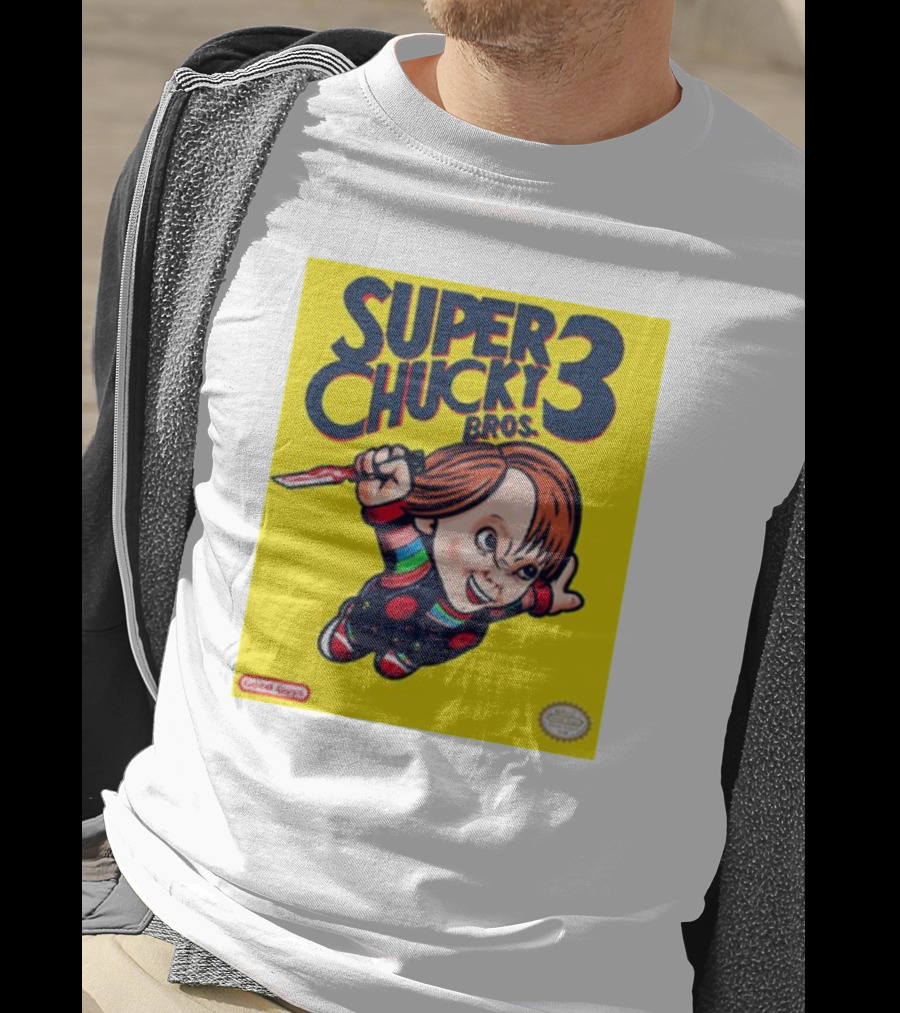 Super Chucky Bros 3 Good Guys Retro Game T-Shirt