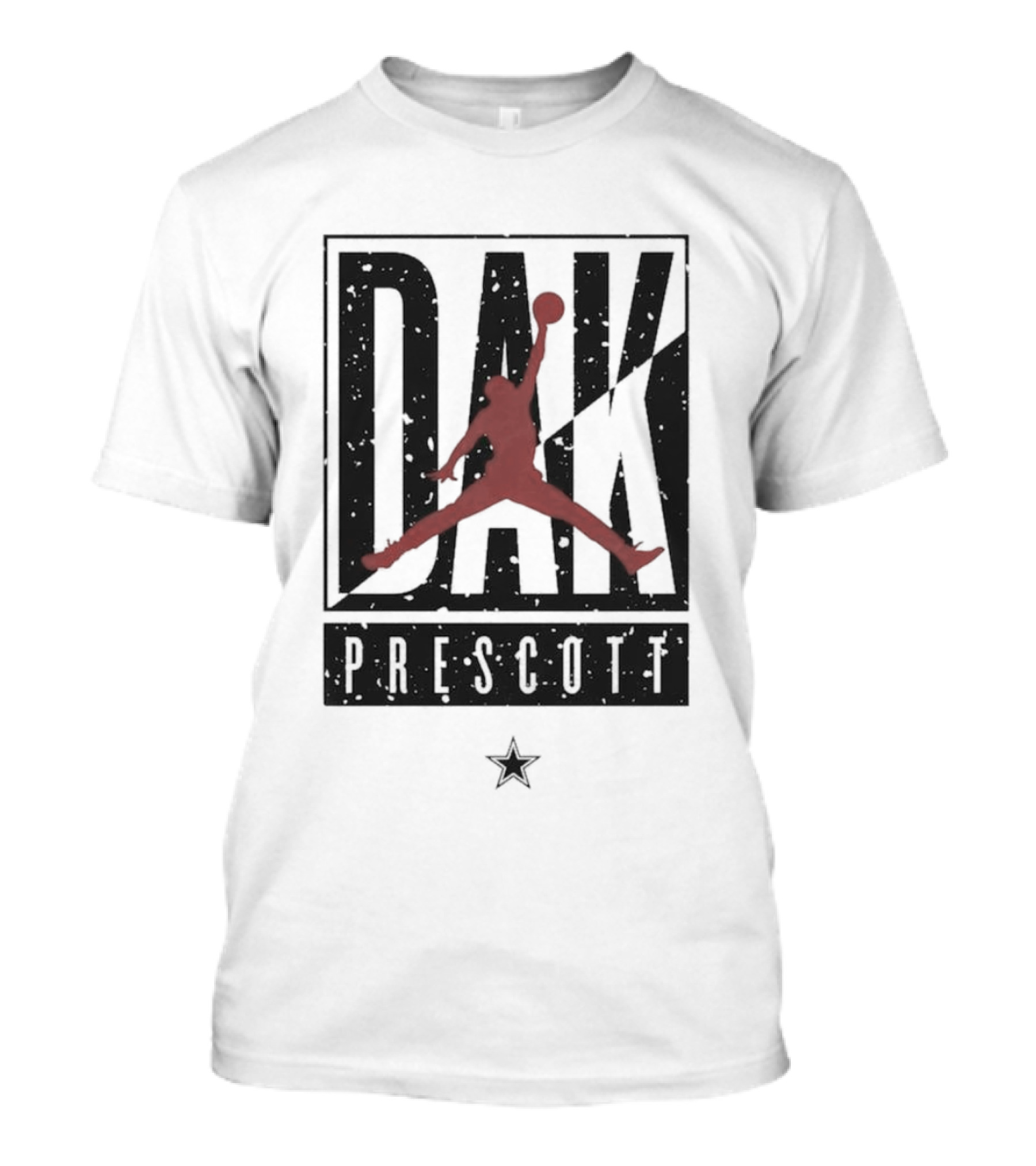 Dak Prescott Dallas Cowboys Jumpman T-Shirt