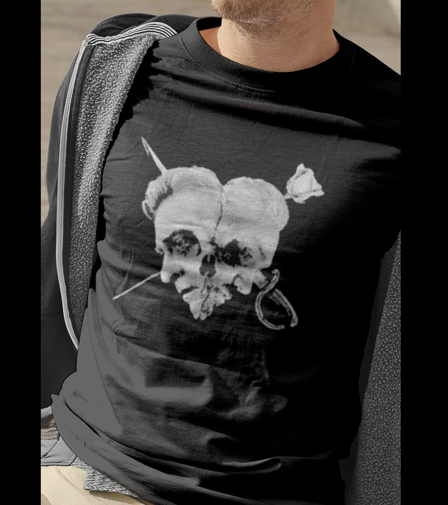 Our Flag Means Death Season 2 Key Skull Heart Saber Rose T-Shirt