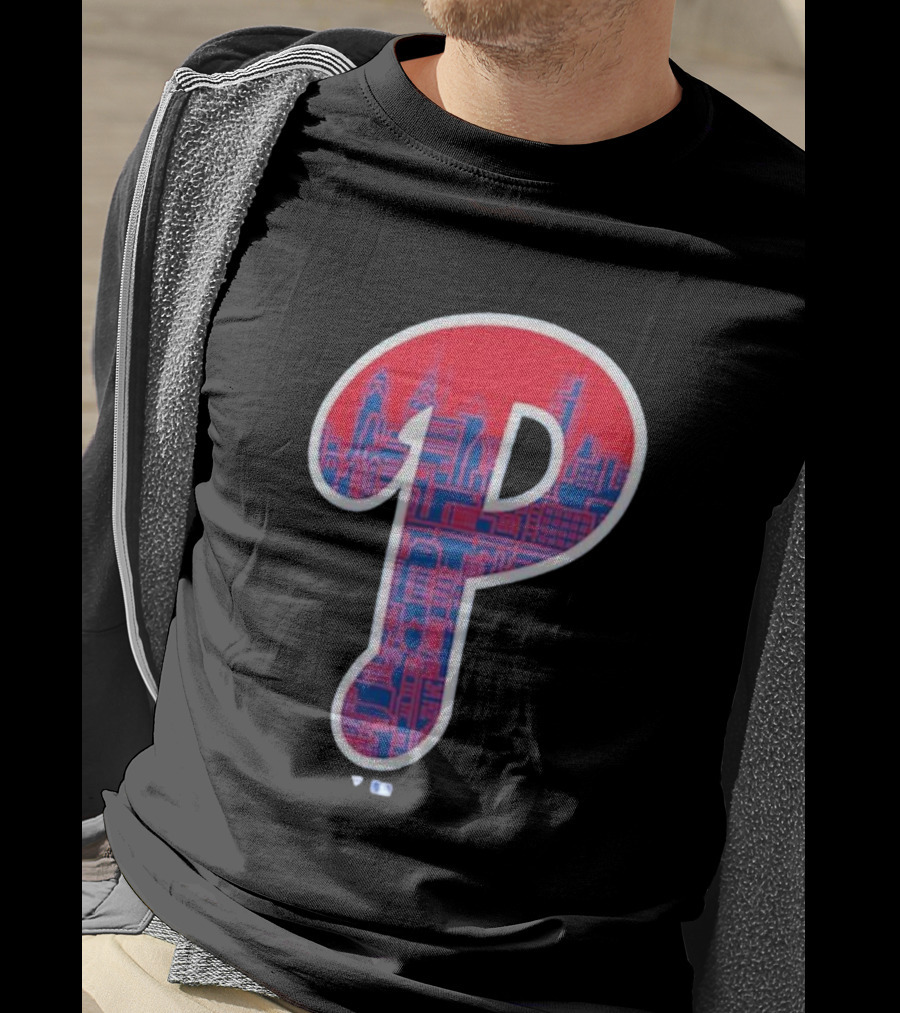 Philadelphia Phillies City Skyline P T-Shirt