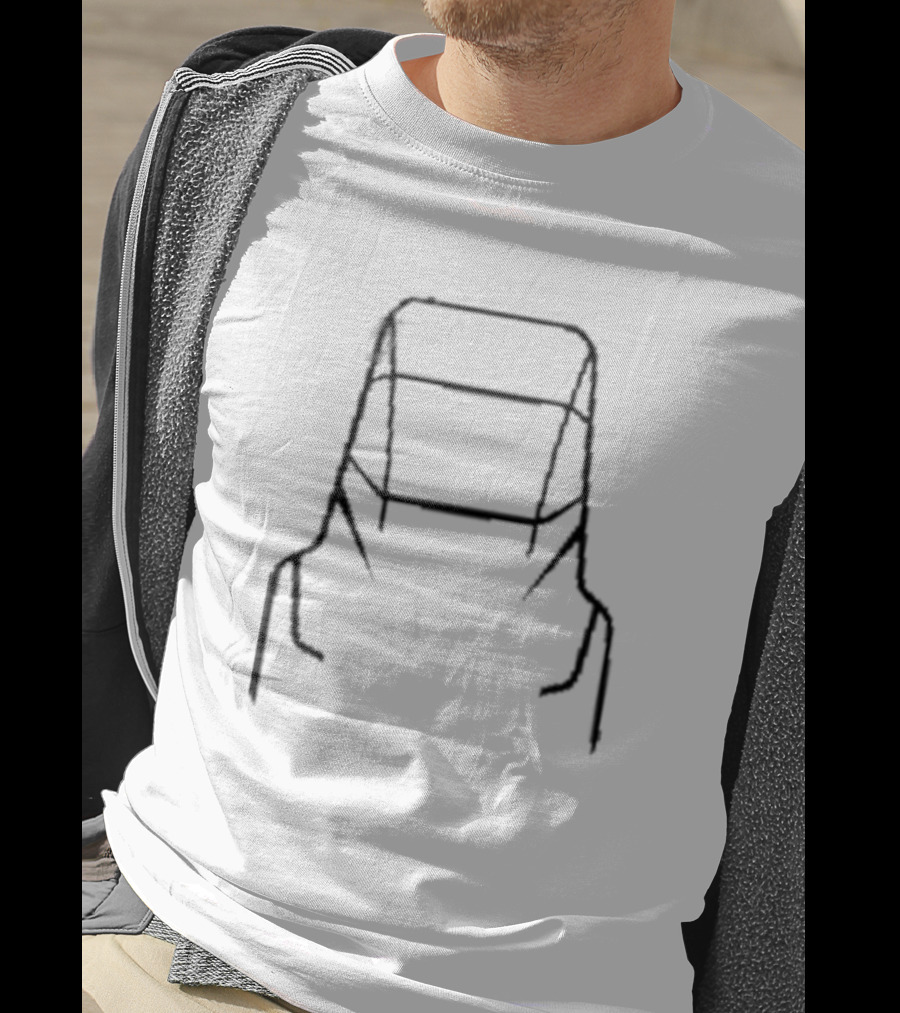 Tesla Semi Truck Event Minimalist Line Drawing T-Shirt