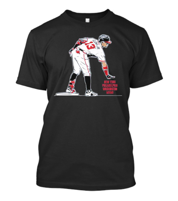 Ronald Acuña Jr Too Small Atlanta New York Philadelphia Washington Miami T-Shirt