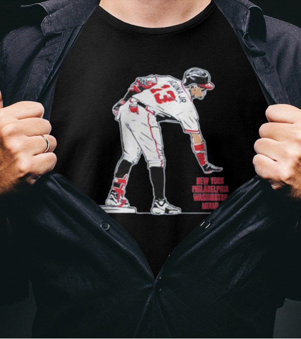 Ronald Acuña Jr Too Small Atlanta New York Philadelphia Washington Miami T-Shirt