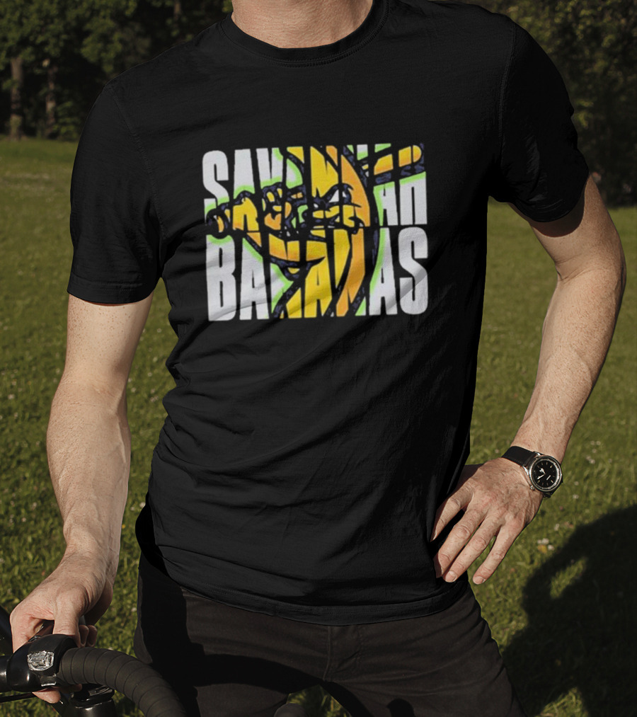 Savannah Bananas Banana Baseball Player T-Shirt