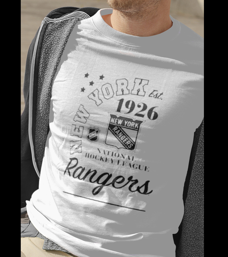 New York Rangers Est. 1926 National Hockey League Arch City Team T-Shirt
