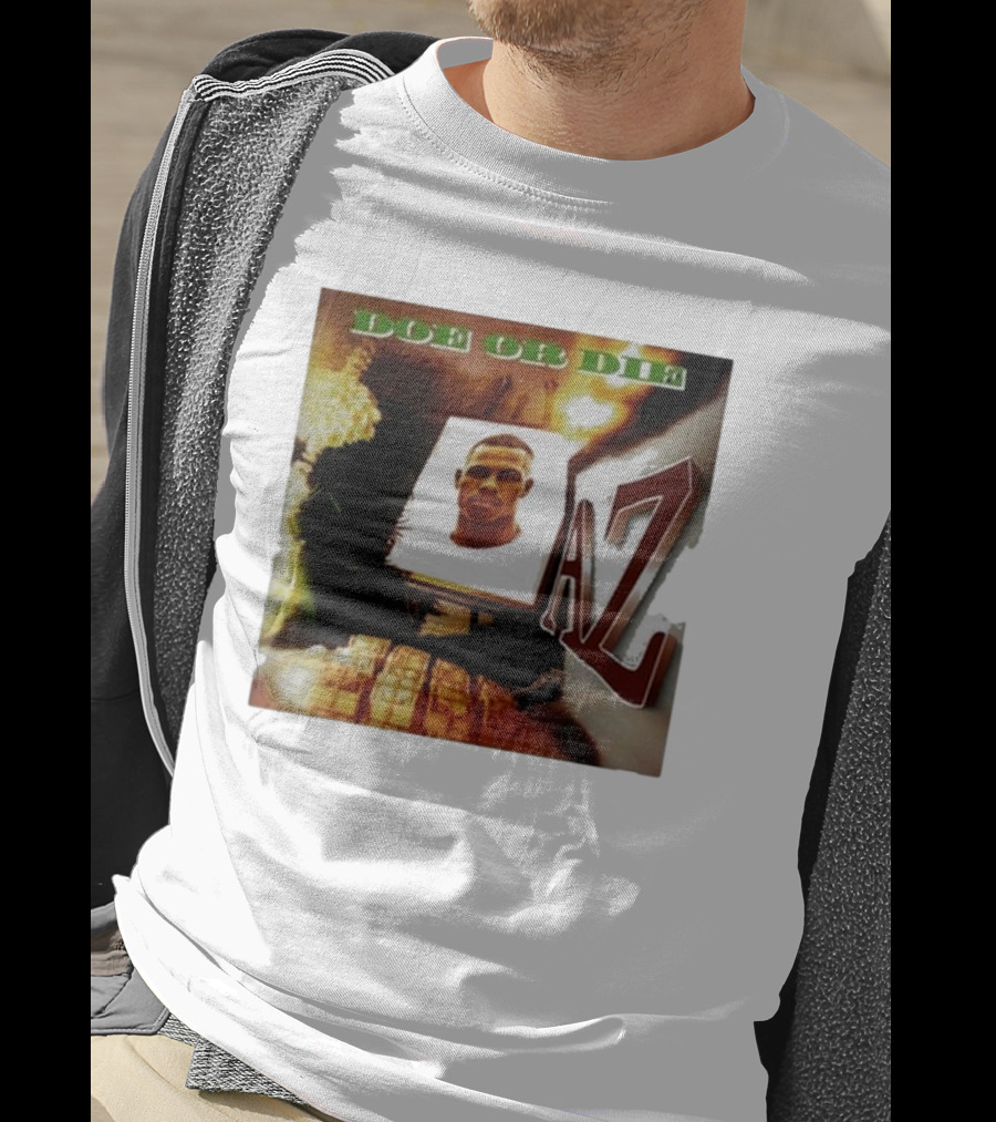 Up North Trips AZ Doe Or Die Album Cover Art 90s Hip Hop Classic T-Shirt