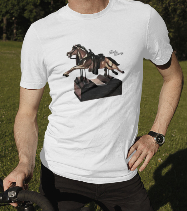 Bad Bunny Un Preview Horse Statue T-Shirt