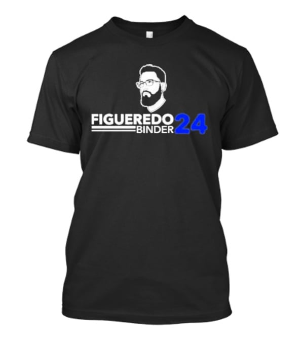 FIGUEREDO BINDER 24 Portrait And Text T-Shirt