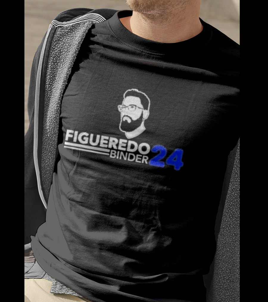 FIGUEREDO BINDER 24 Portrait And Text T-Shirt