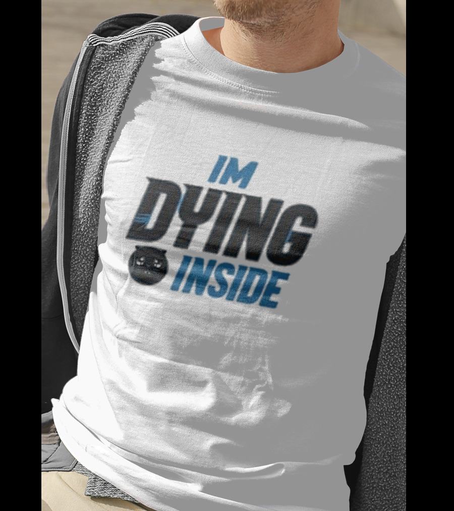 IM DYING INSIDE Kitty Face T-Shirt