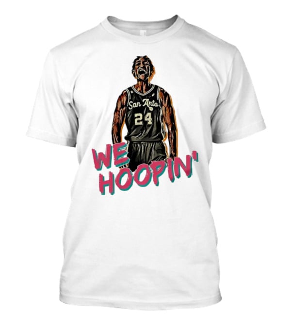 San Anto 24 We Hoopin' Tom Petrini Devo T-Shirt