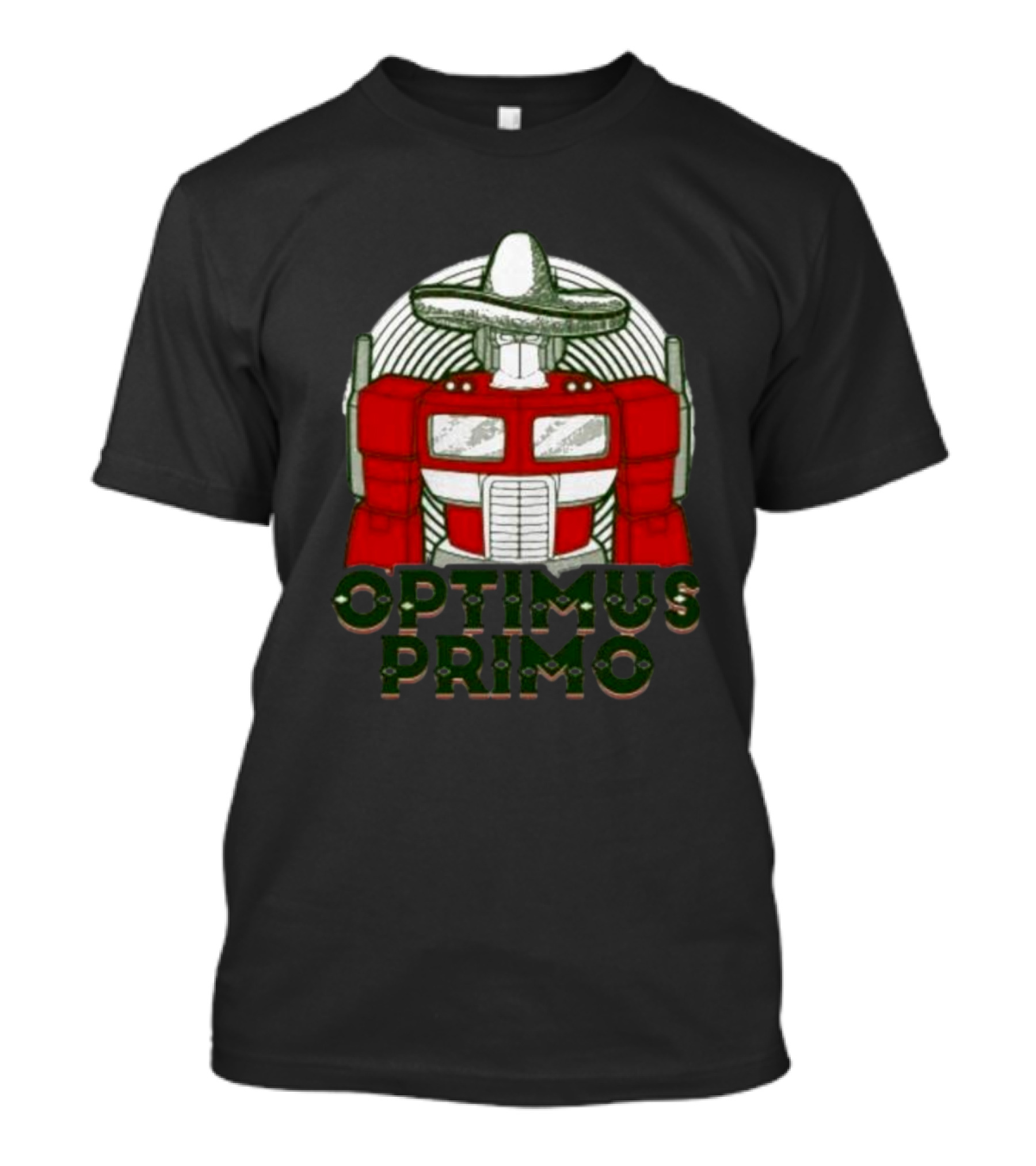 Optimus Primo Sombrero Robot T-Shirt