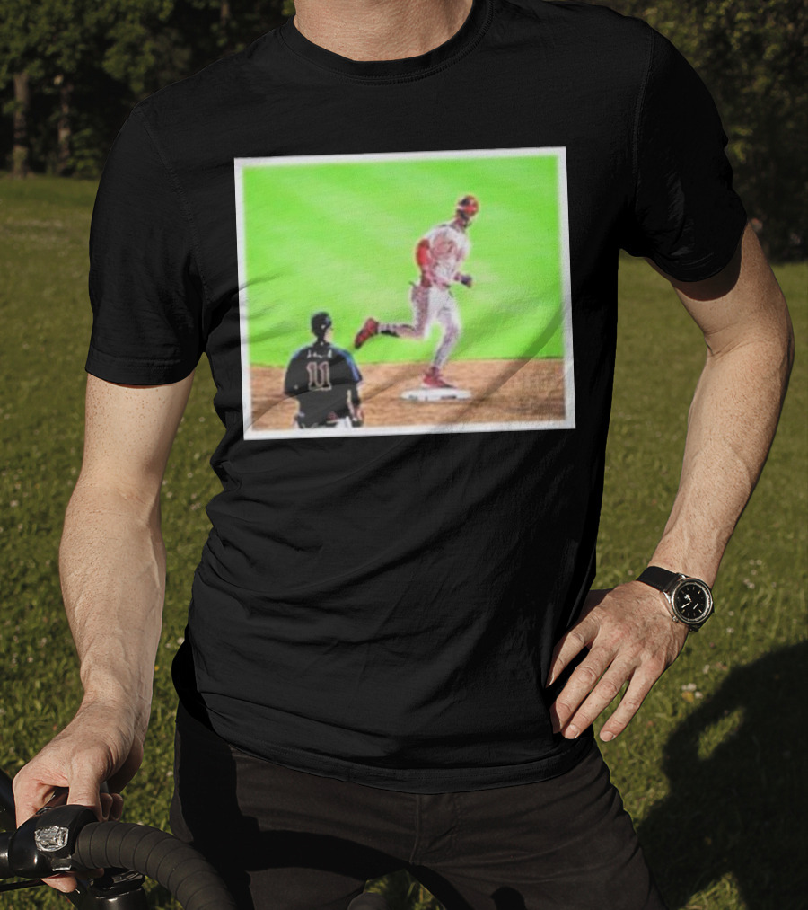Section 419 Harper Stares Down Arcia Baseball Moment T-Shirt