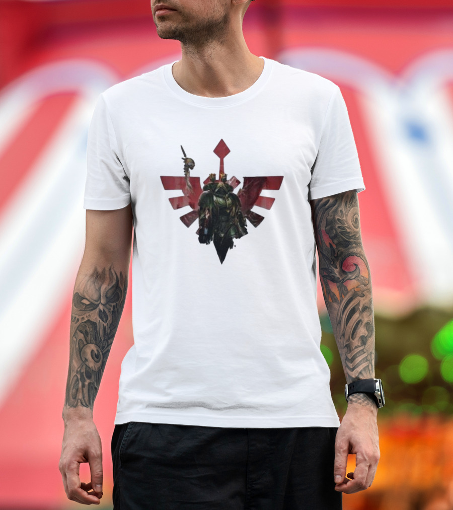 Starforged Warhammer 40K Dark Angels Caliban Unrest Commemorative Icon T-Shirt