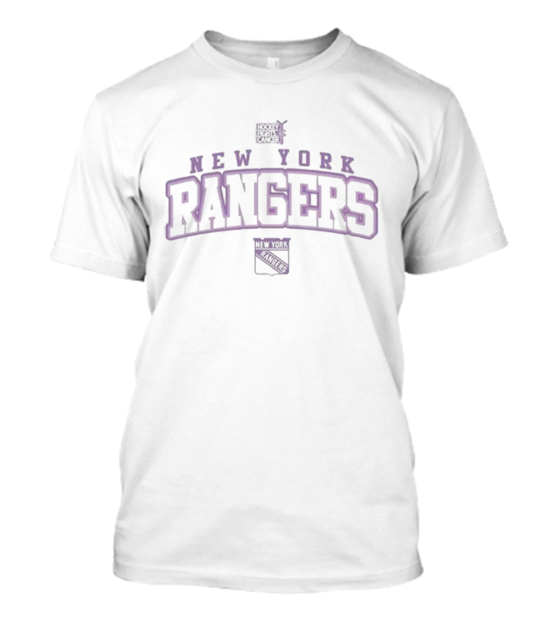 New York Rangers Hockey Fights Cancer Levelwear Richmond T-Shirt