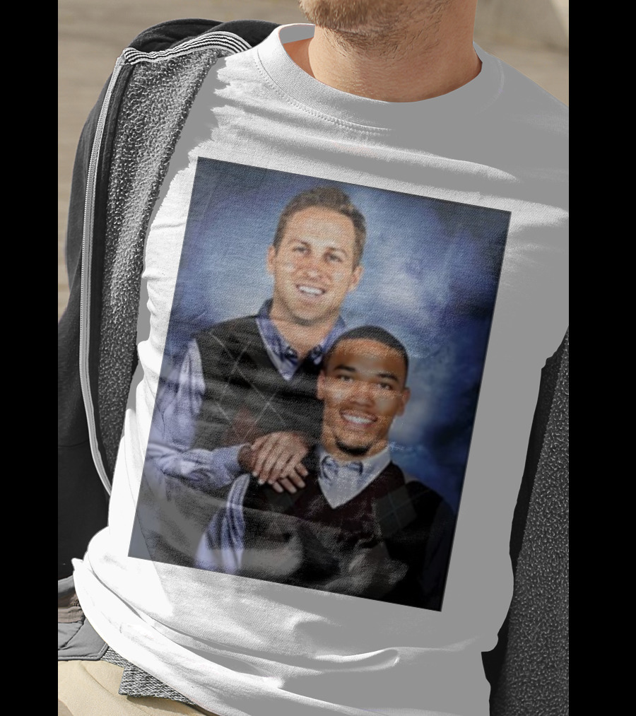 The Goff And Amon-Ra Step Brothers Portrait T-Shirt