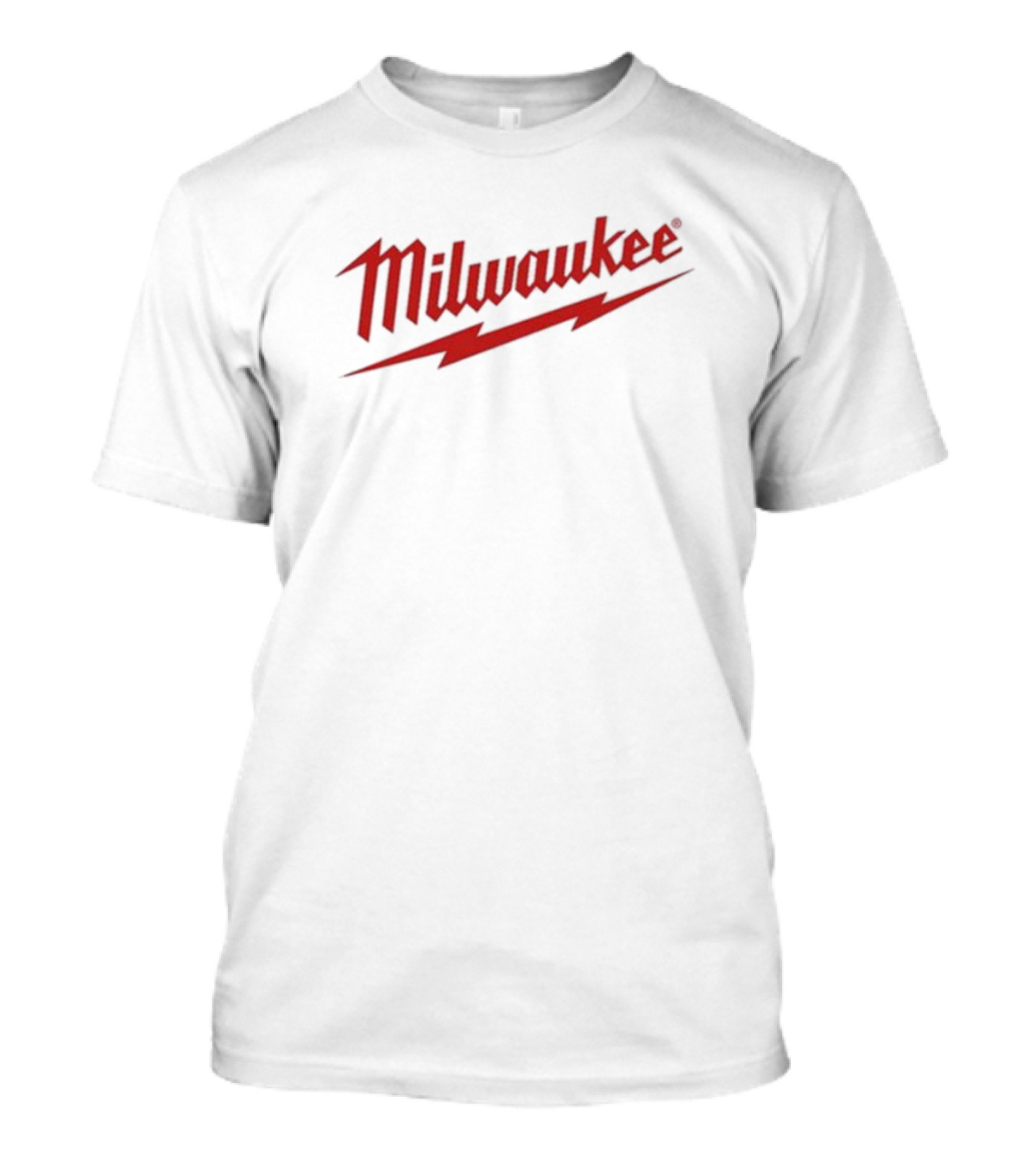 Milwaukee Power Tools Logo With Tyler Tallbottom Text T-Shirt