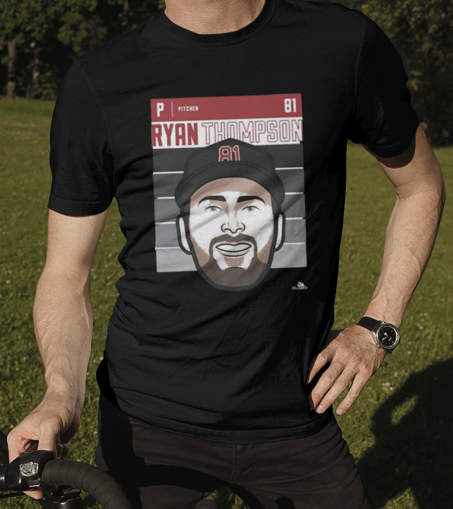 Ryan Thompson Pitcher 81 Arizona Fade T-Shirt