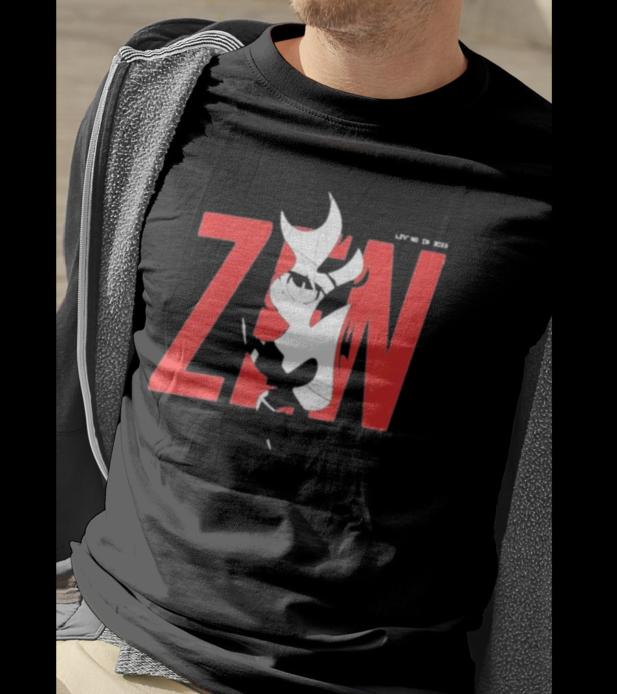 Vshojo Merch Zen Legacy Aesthetics With Zen Character Elements T-Shirt