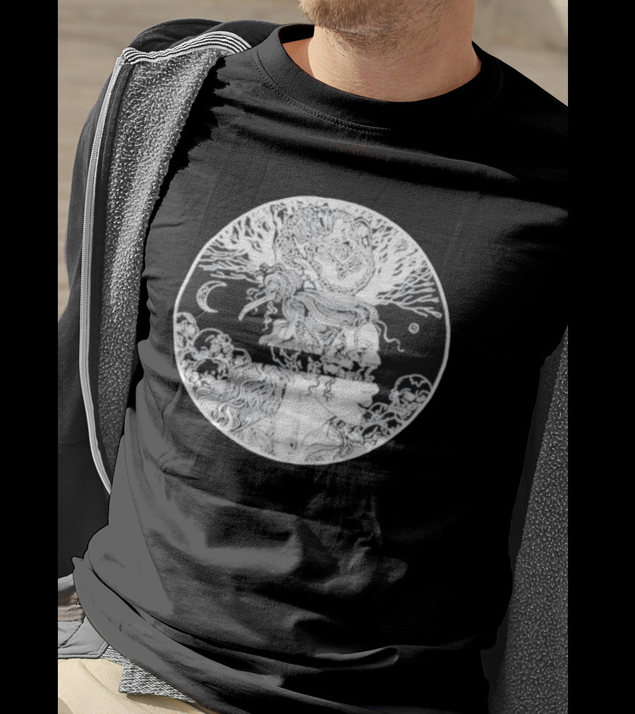 Critical Role Laudna Character Art Moon T-Shirt