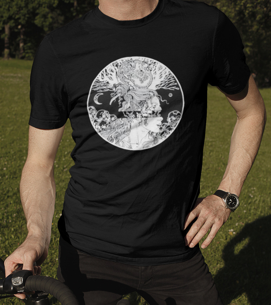 Critical Role Laudna Character Art Moon T-Shirt