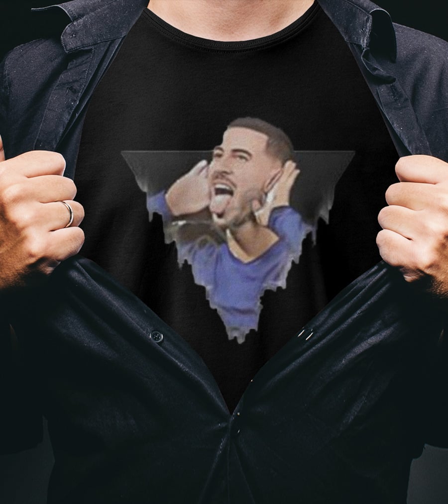 Hazard Warning Celebration Gesture Iconic Expression T-Shirt