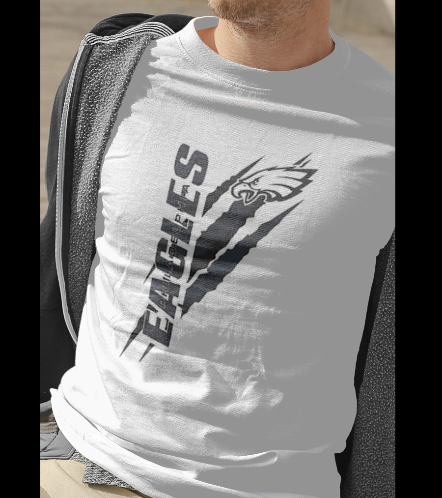 Philadelphia Eagles Claw Mark Logo T-Shirt