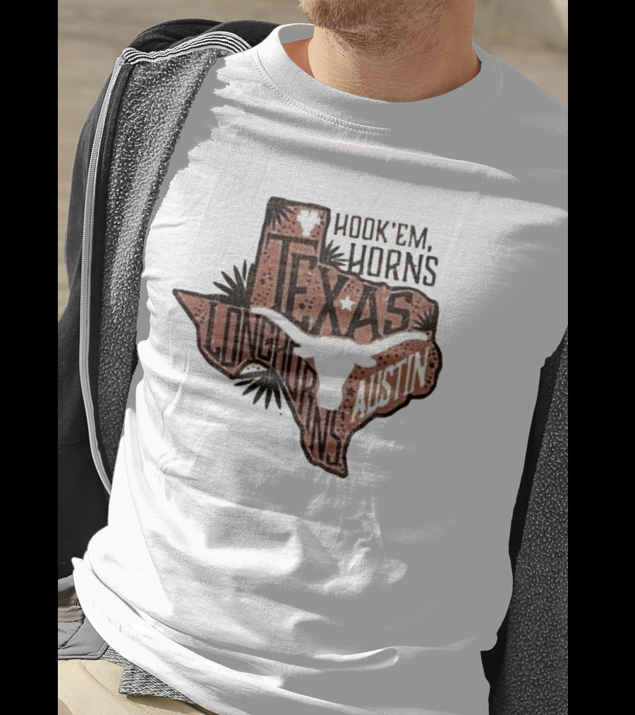 Texas Longhorns Hook 'Em Horns Austin T-Shirt