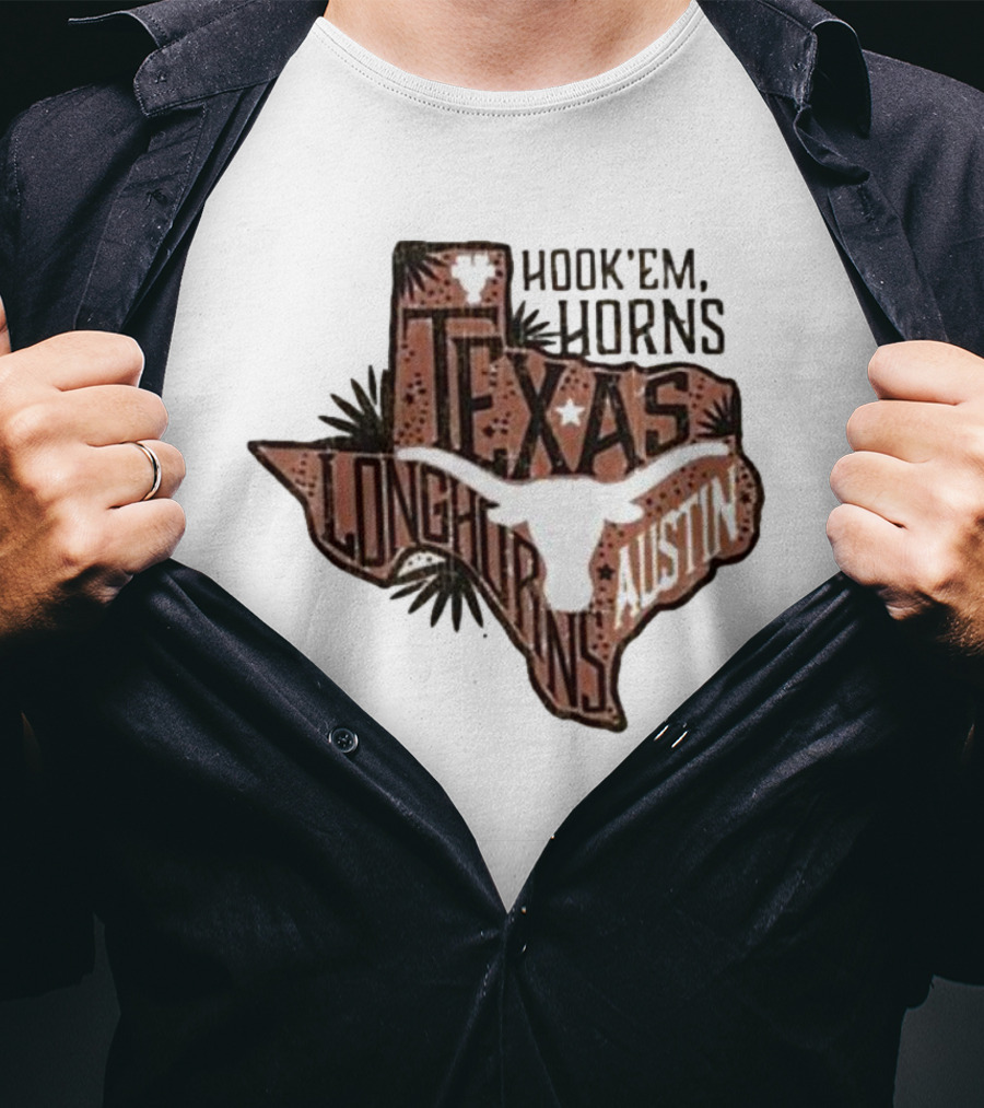 Texas Longhorns Hook 'Em Horns Austin T-Shirt