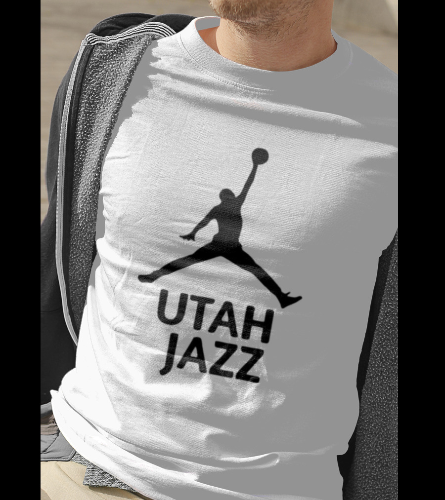 Utah Jazz Michael Jordan Jumpman T-Shirt