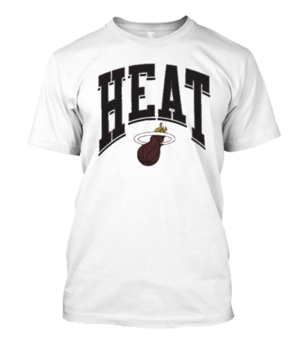 Miami Heat Iconic Flaming Basketball T-Shirt
