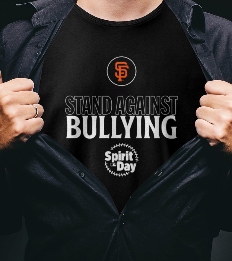 SFGiants Stand Against Bullying Spirit Day T-Shirt