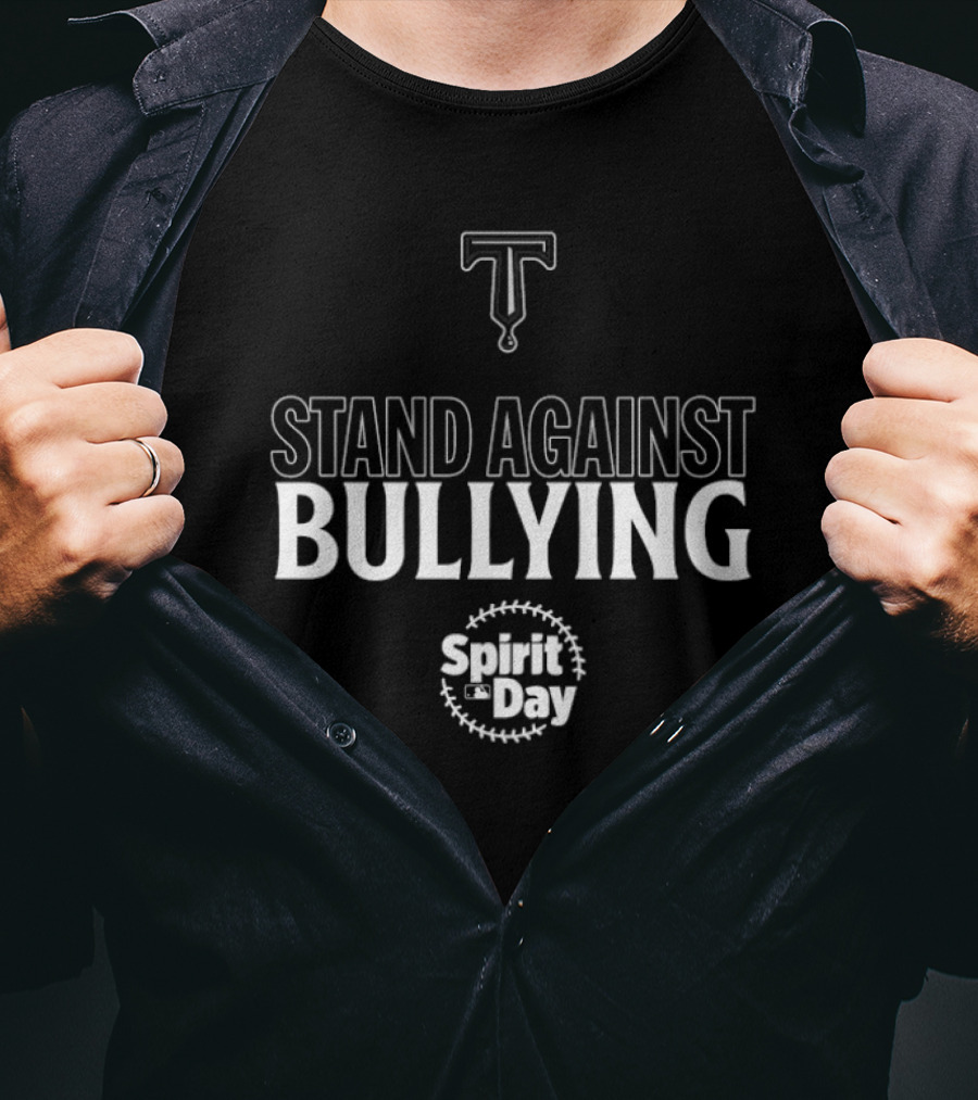 Tulsa Drillers T Stand Against Bullying Spirit Day T-Shirt