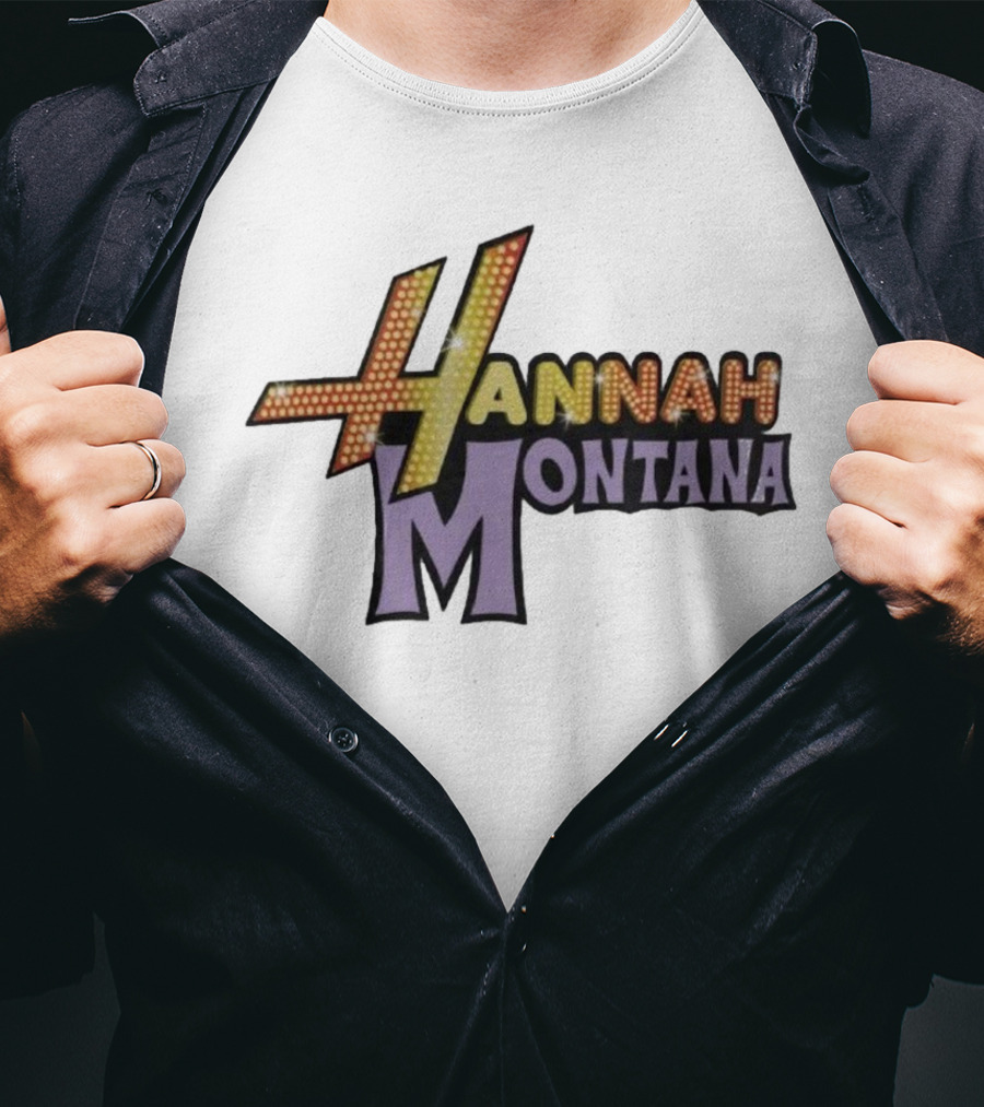 Hannah Montana Logo Classic Text T-Shirt
