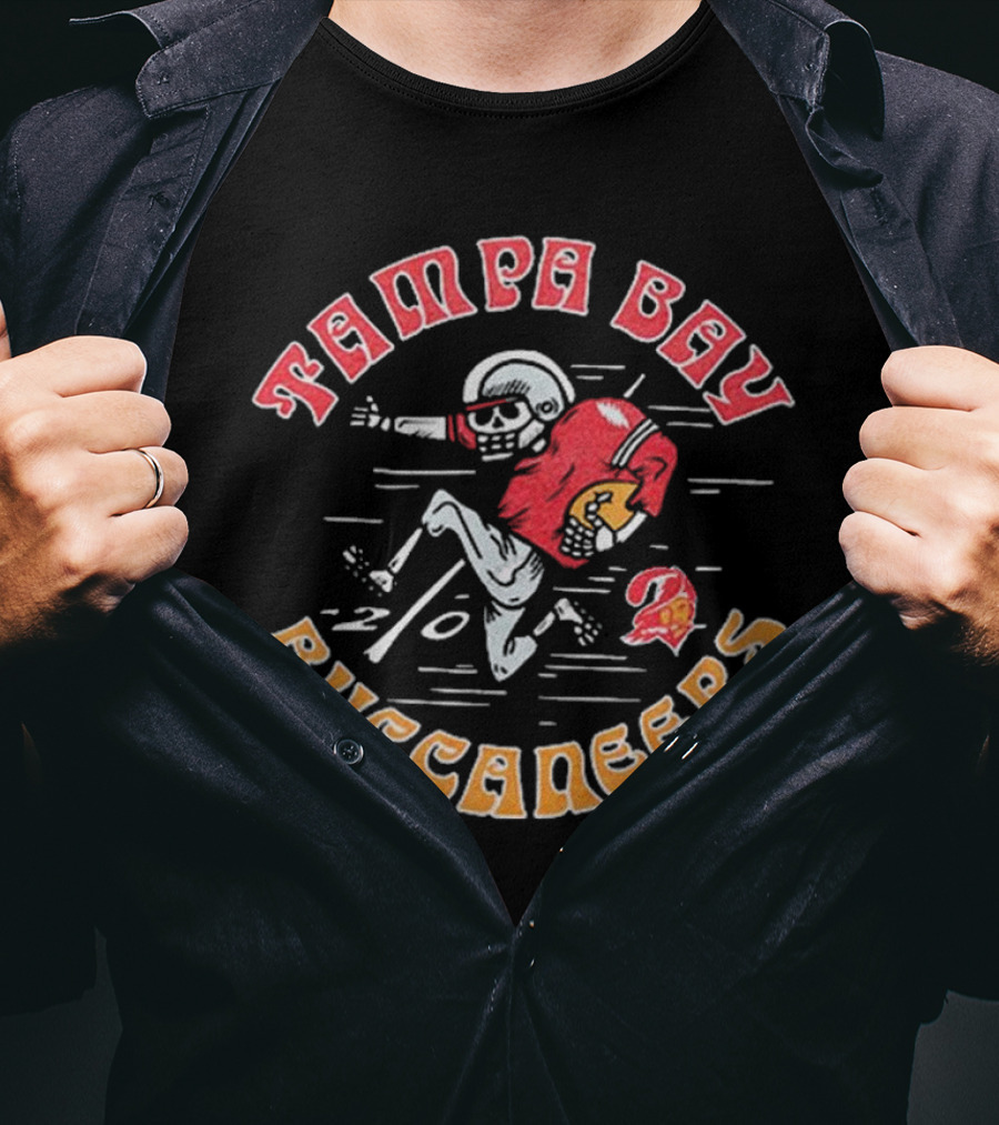 Tampa Bay Buccaneers NFL Grateful Dead Collaboration T-Shirt