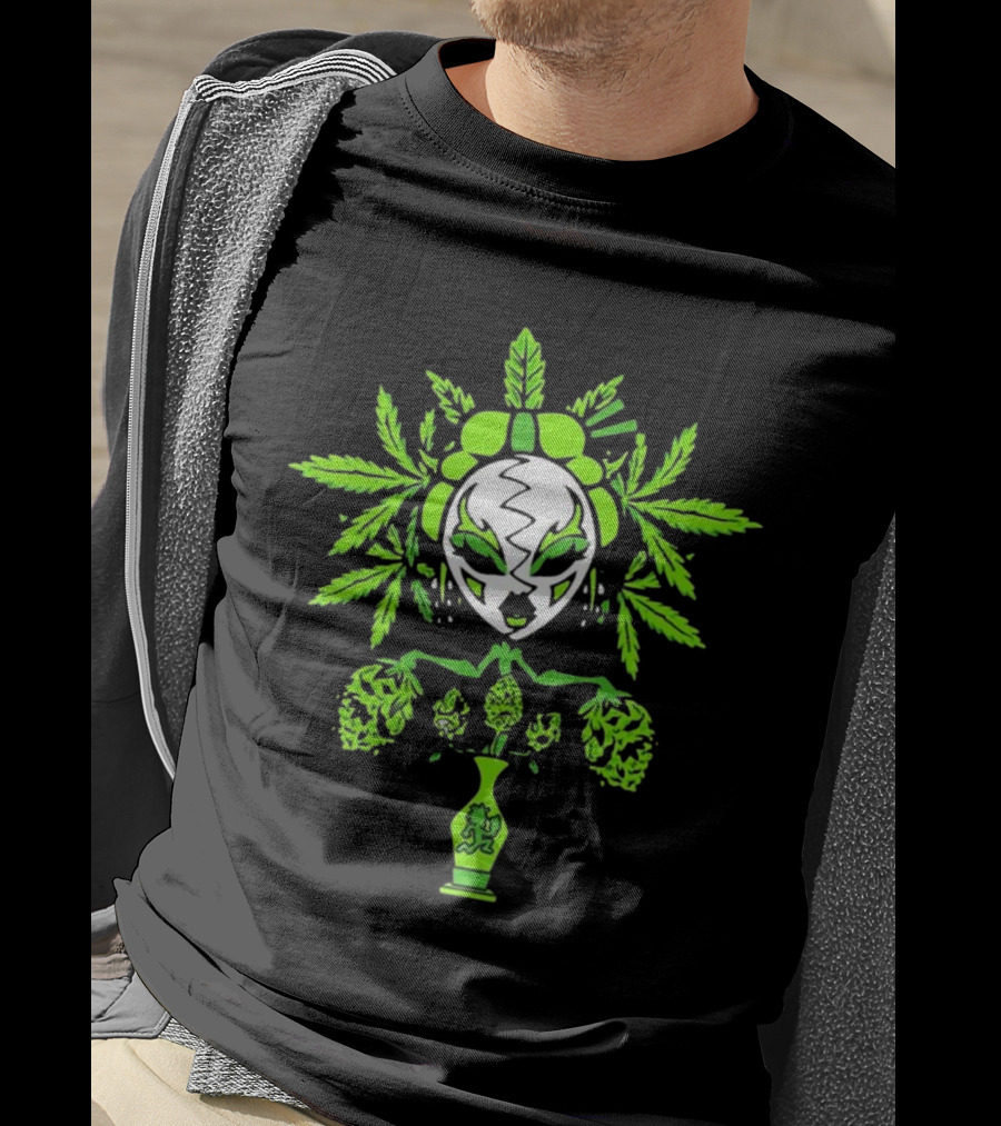 Insane Clown Posse Yum Yum 420 Weed Leaf Mask Hatchetman Juggalos T-Shirt