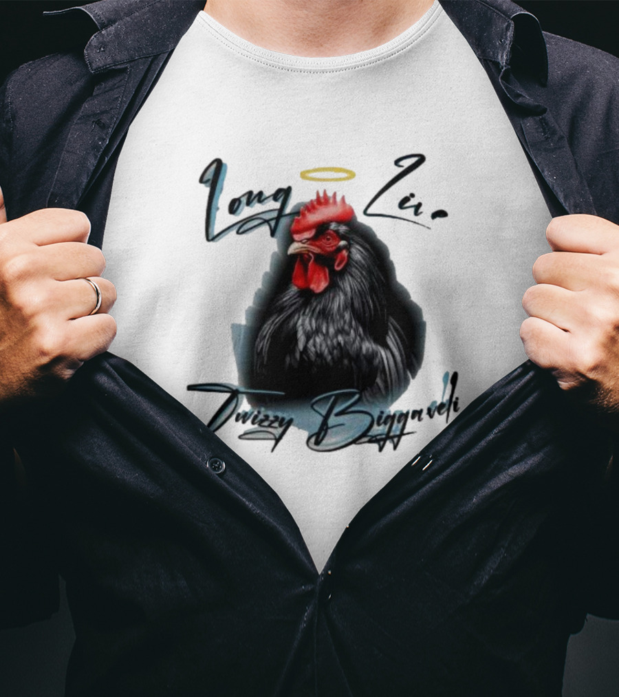 Long Live Twizzy Biggaveli Halo Rooster T-Shirt