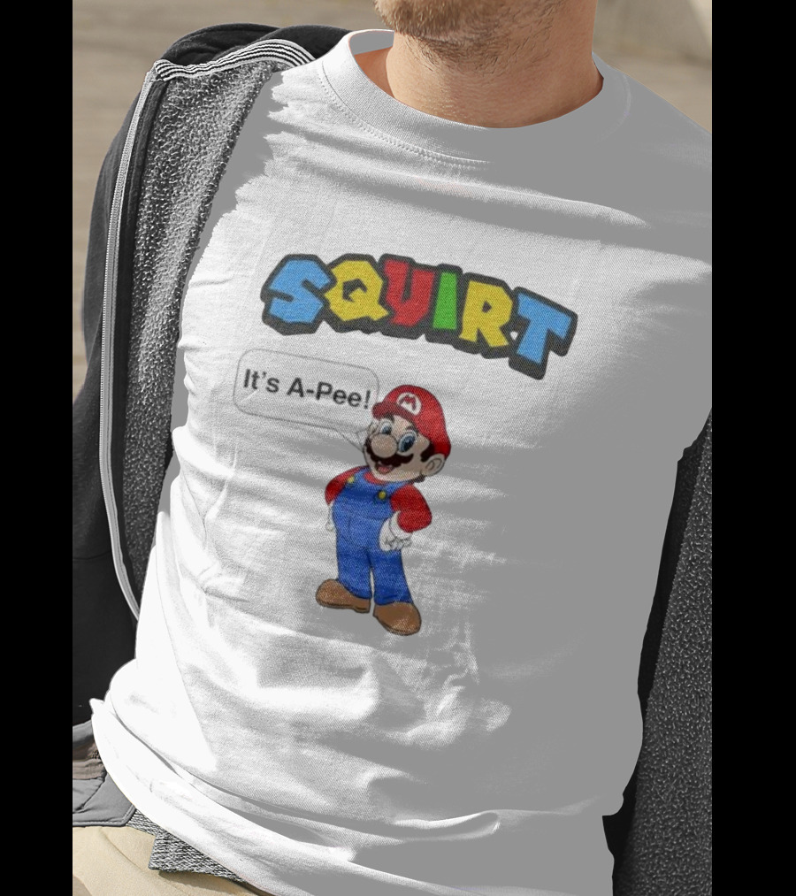 Squirt Mario It's A Pee T-Shirt