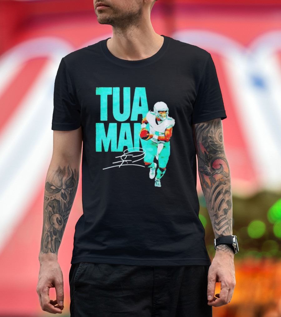 Tua Tagovailoa Miami Tua Man Football Player T-Shirt
