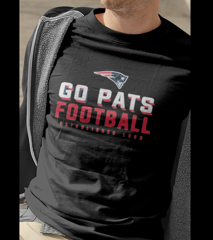 Go Pats Football New England Patriots Established 1960 Fanatics Branded T-Shirt