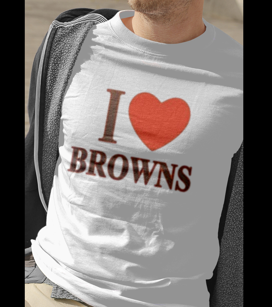 I Heart Browns T-Shirt