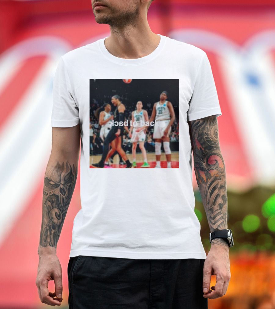 A’ja Wilson Back to Back Basketball Victory T-Shirt