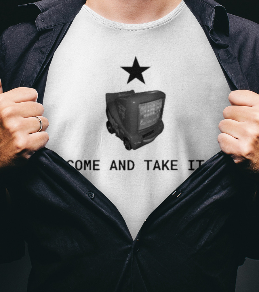 Come And Take It Lightning McQueen TV Star T-Shirt