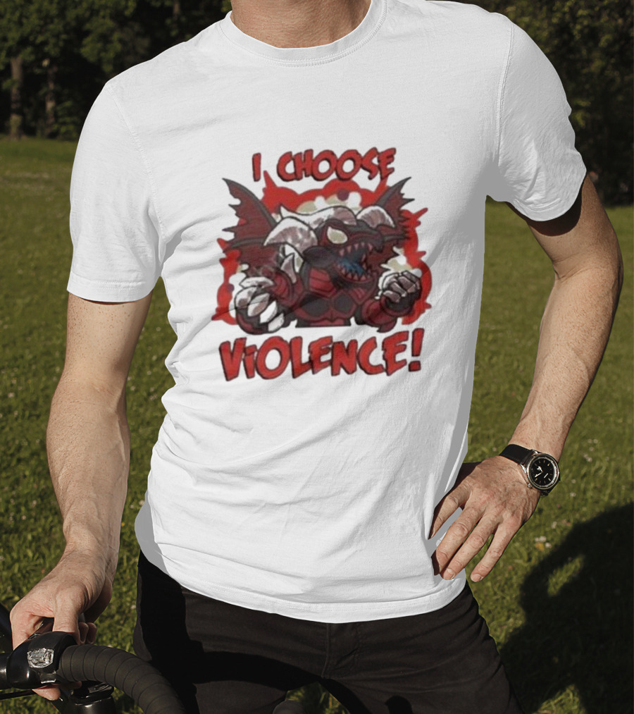 I Choose Violence Red Dragon Archfiend T-Shirt