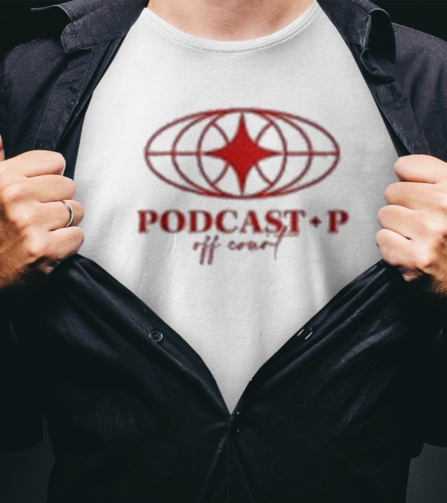 Podcast P Off Court Star T-Shirt