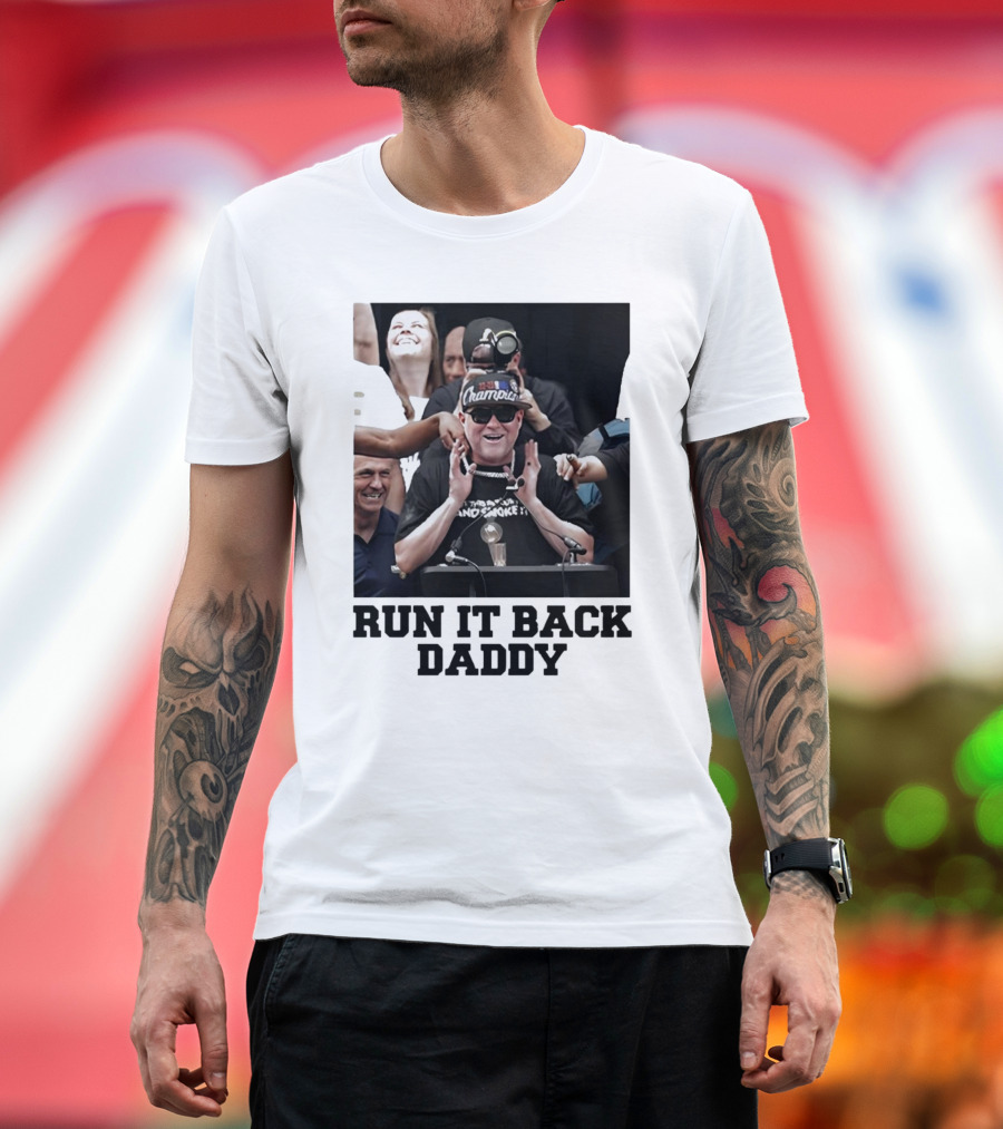 Run It Back Daddy Champions Michael Malone Denver Nuggets T-Shirt