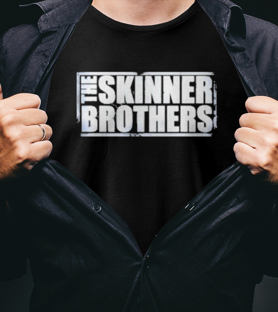 The Skinner Brothers Bold Text Emblem T-Shirt