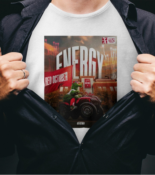 Energy Red October Philadelphia Phillies NLCS T-Shirt